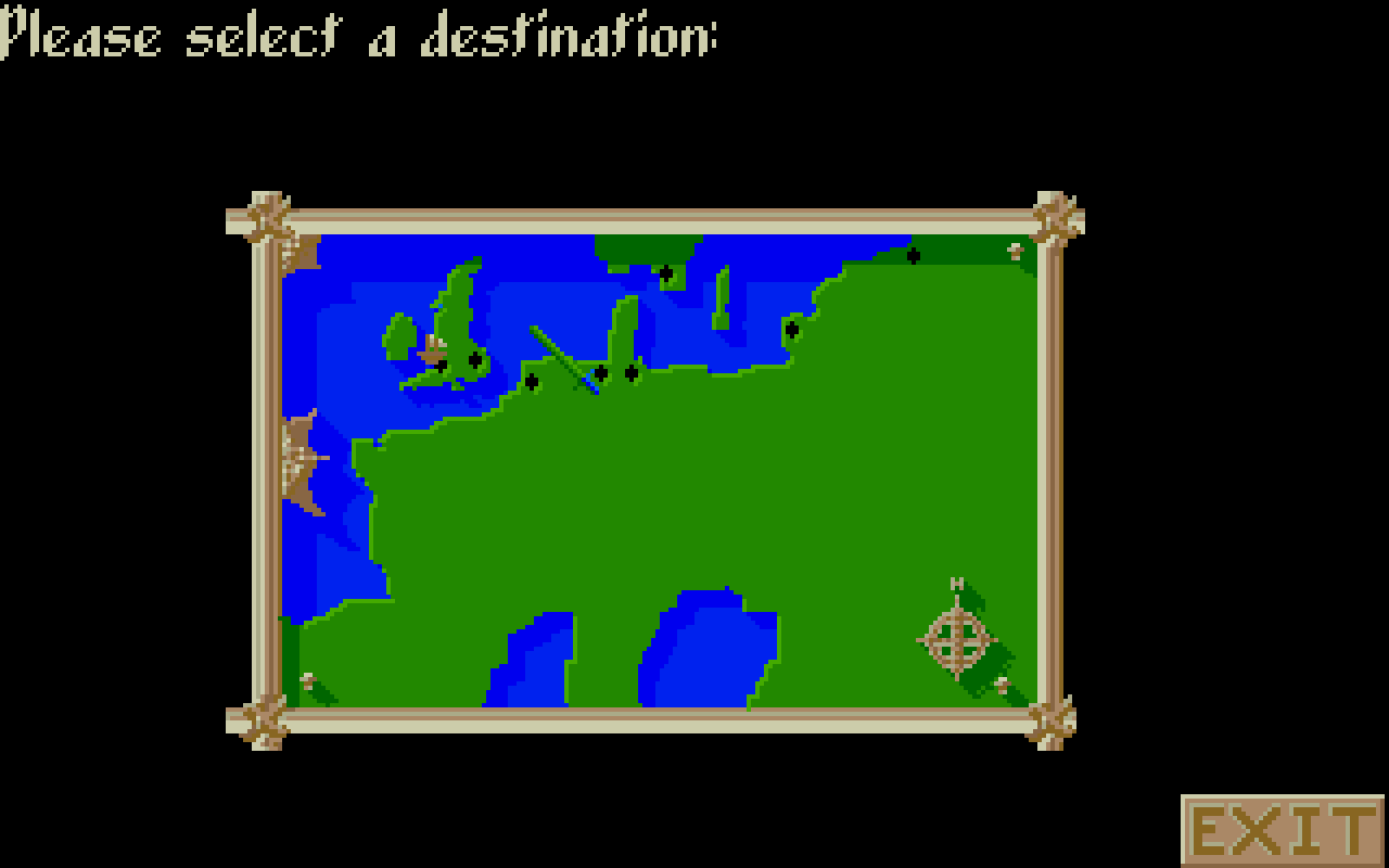 Trader II atari screenshot